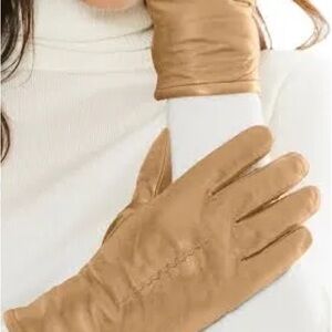 Gentry USA Fawn Leather Thinsulate Gloves